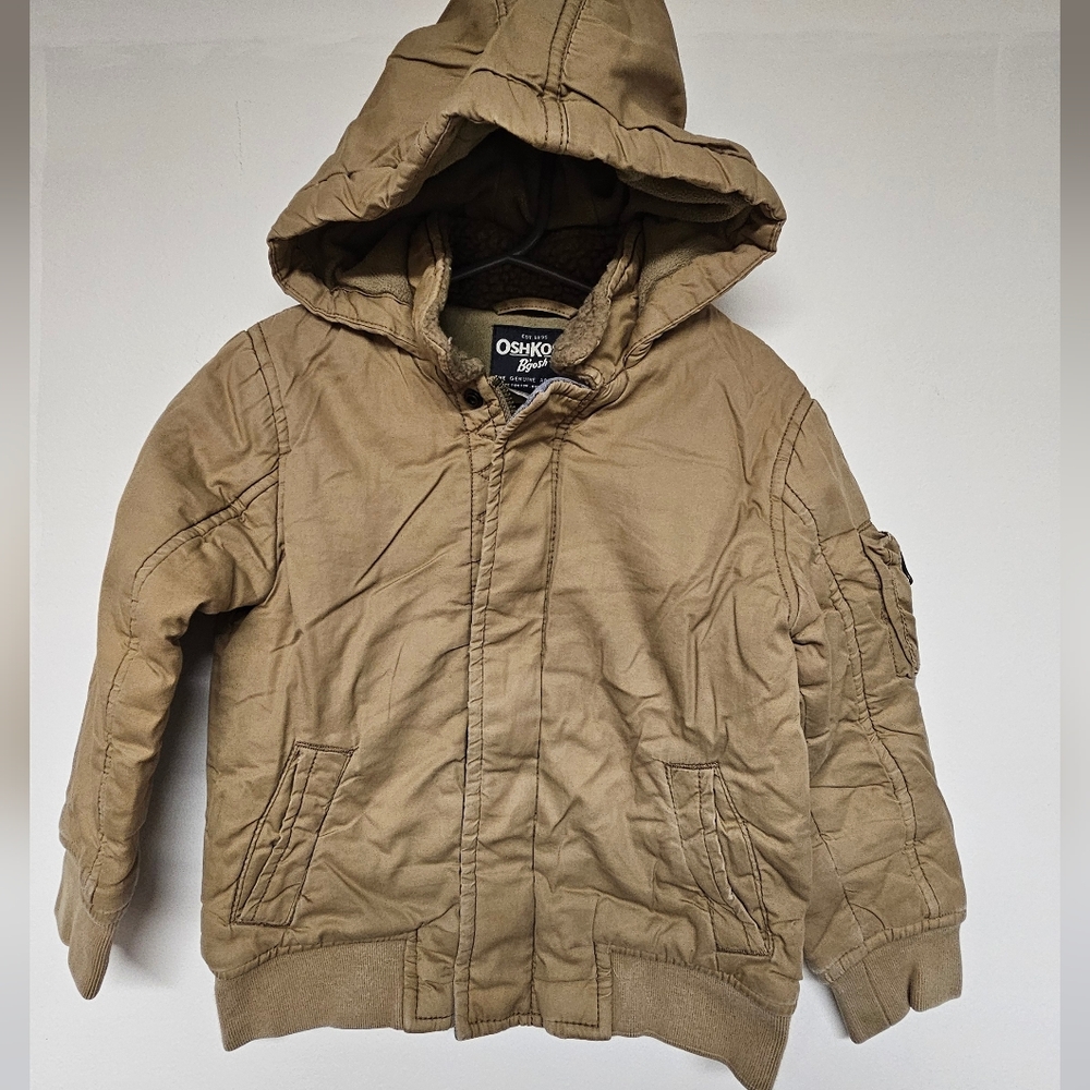 OshKosh B'gosh Tan Puffer Jacket